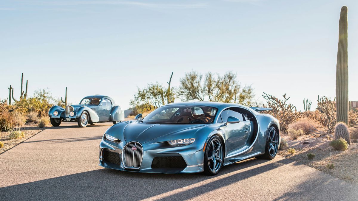 Jeden z posledních vyrobených chironů odkazuje na slavné Bugatti Atlantic